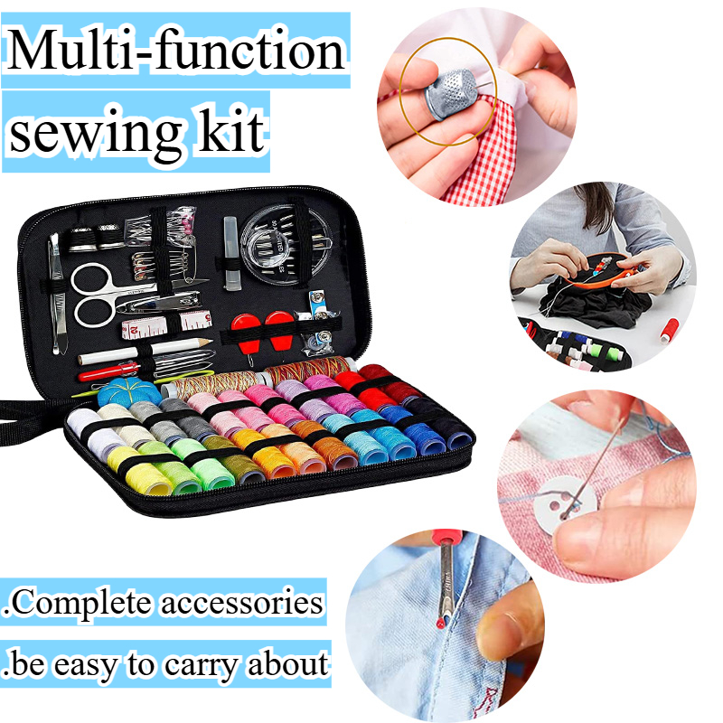 Craft Embellishment Storage - 68/98pcs Multi-function Sewing Kits Bag DIY