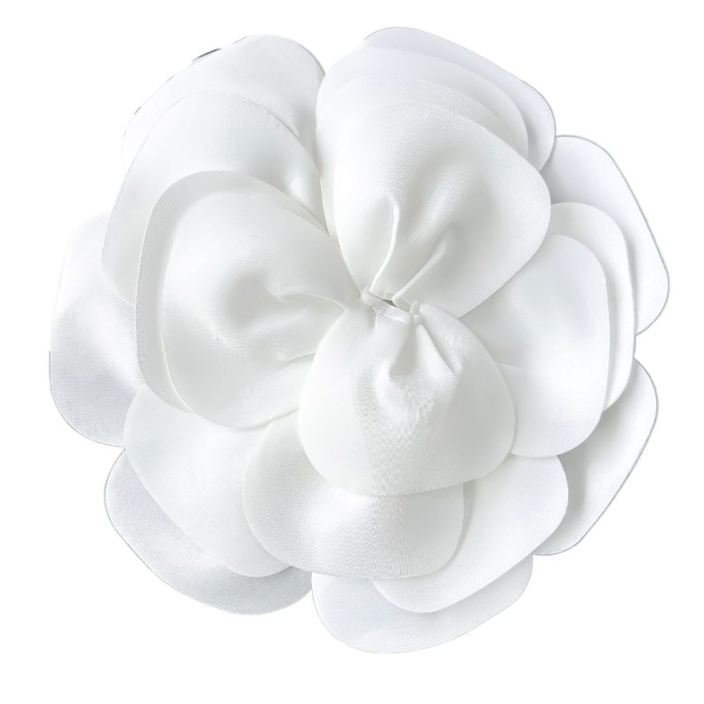 Applique Patch Flower - Large Size Satin Flower Applique Chest