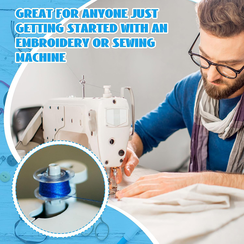 25pcs Home Sewing Machine Bott - Craft Embellishment Storage recension och pris