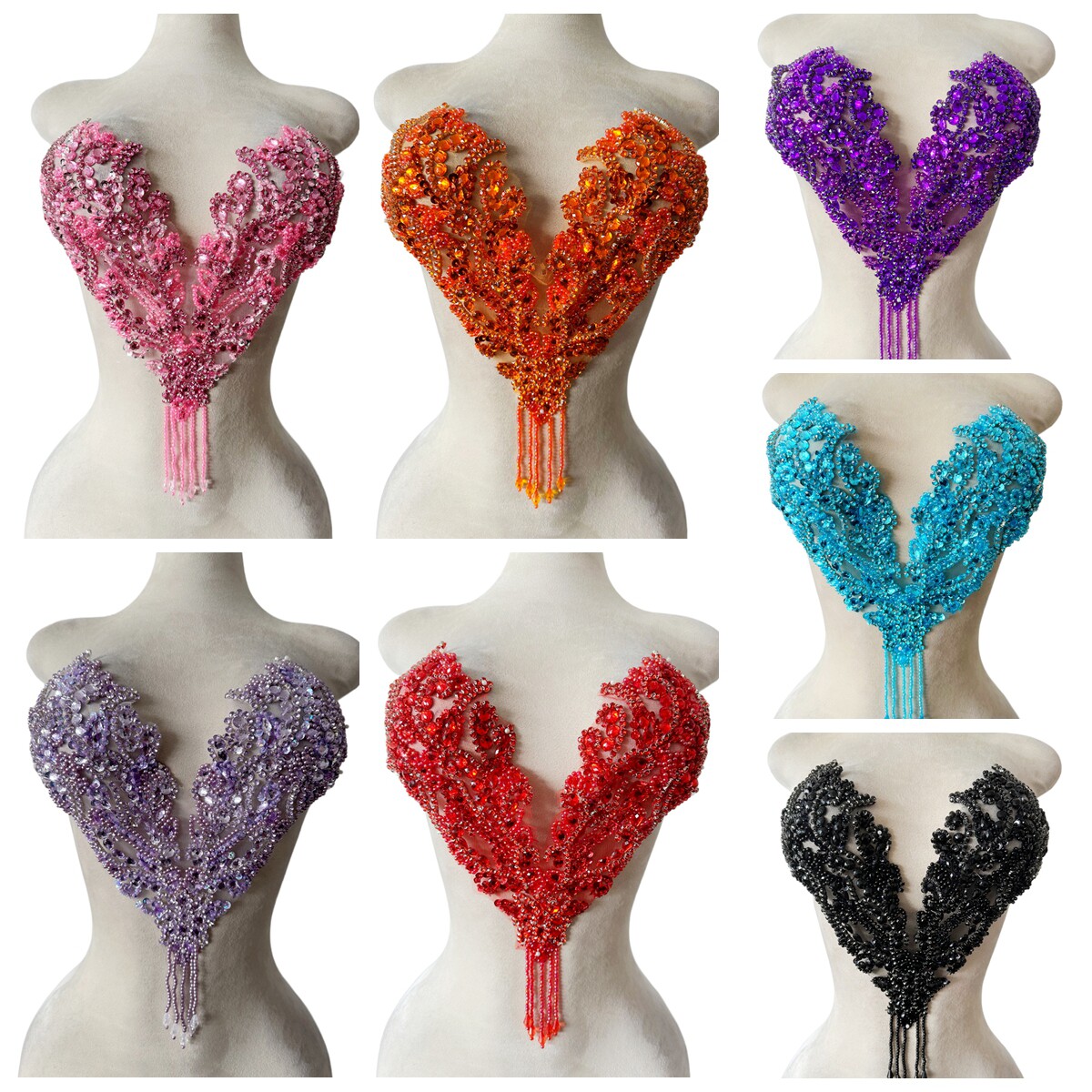 Hand-Sewn Beaded Rhinestone Ap - Sew On Rhinestone recension och pris