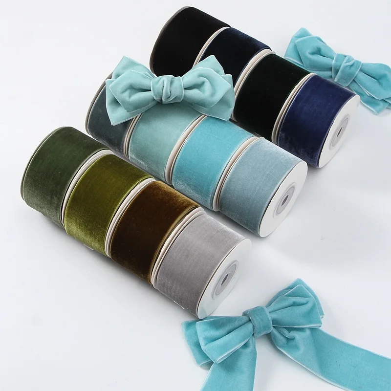 Classic 5yards 6mm-38mm Single - Velvet Ribbon Roll recension och pris