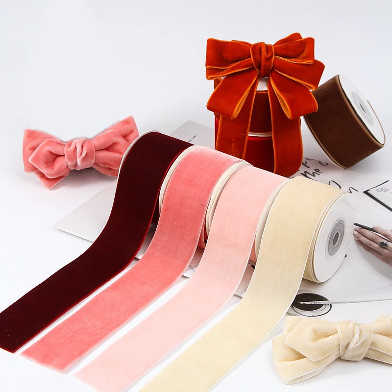 Classic 5yards 6mm-38mm Single - Velvet Ribbon Roll recension och pris