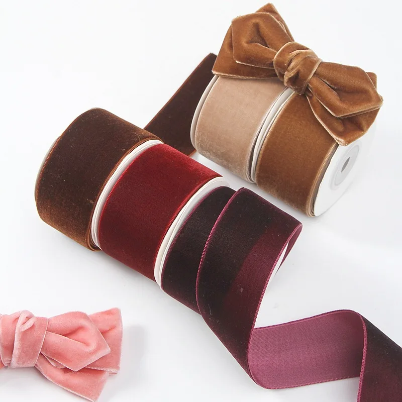 Classic 5yards 6mm-38mm Single - Velvet Ribbon Roll recension och pris
