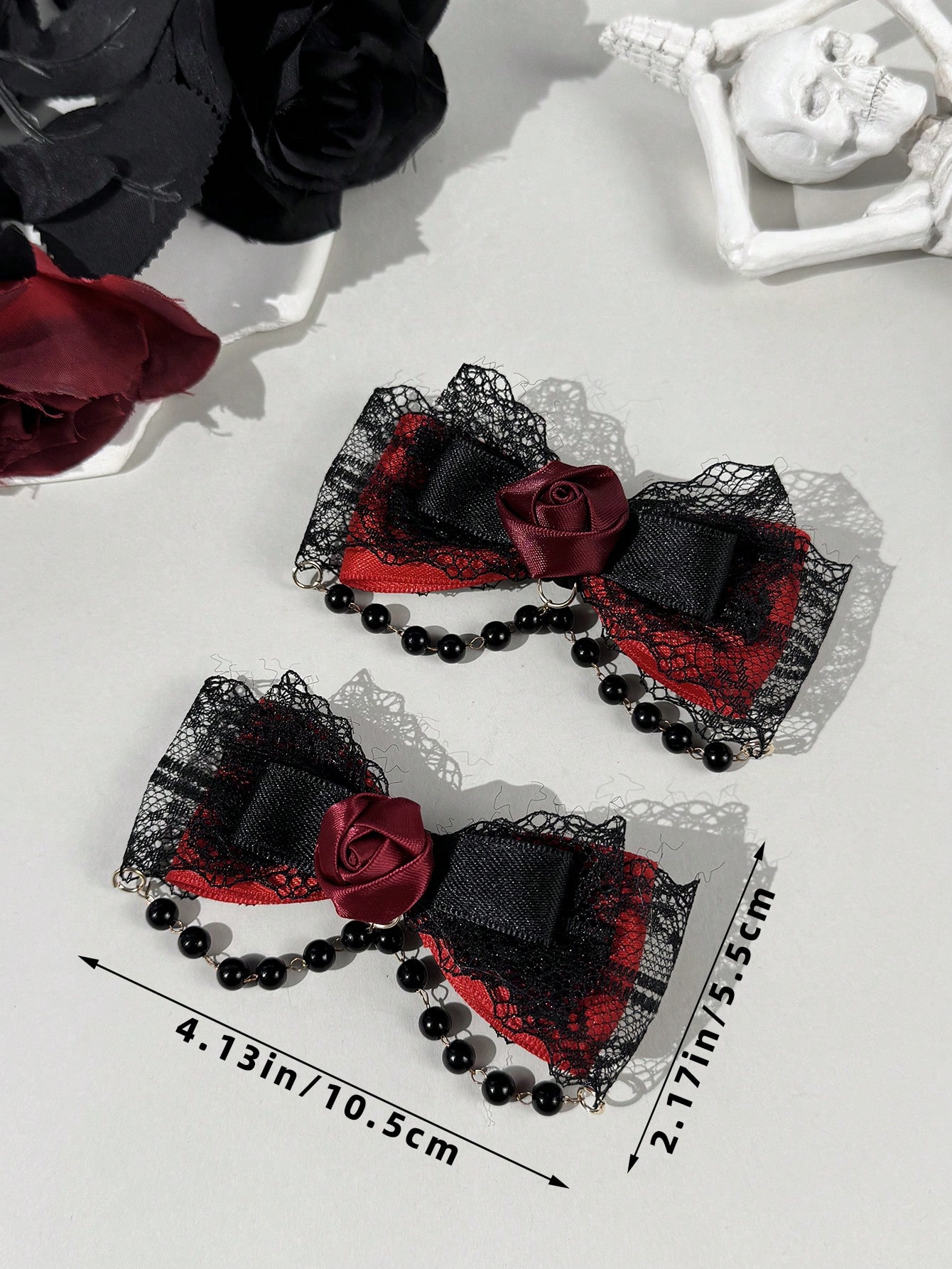 2-piece Gothic style lace ribb - Lace Ribbon Trim recension och pris