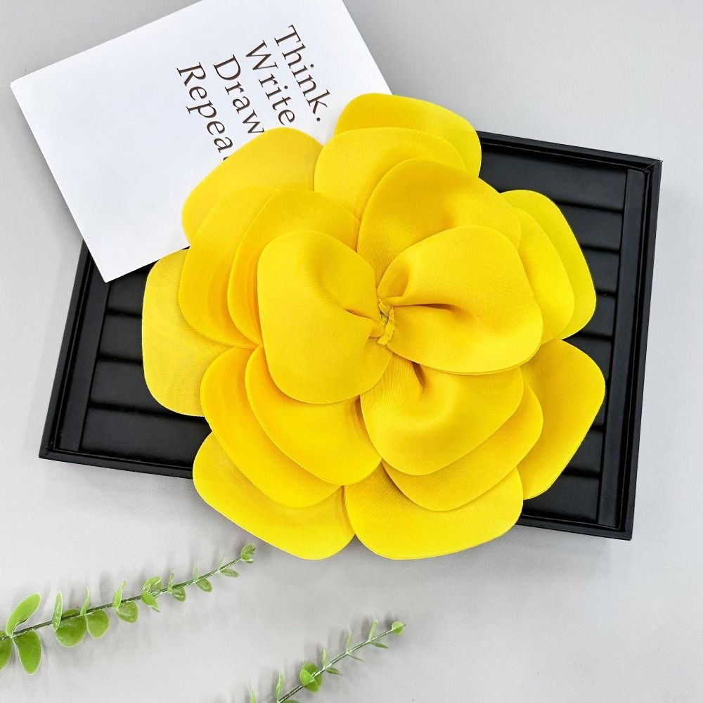 Large Size Satin Flower Appliq - Applique Patch Flower recension och pris