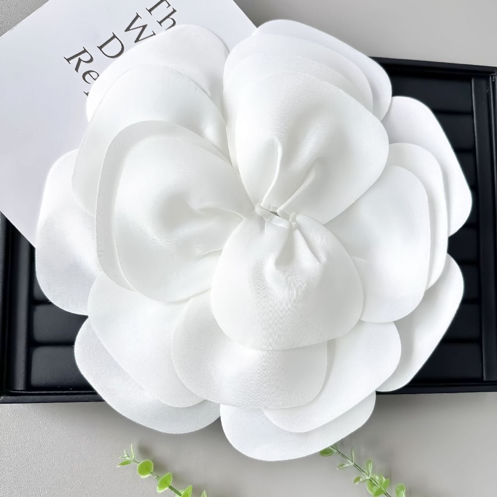 Large Size Satin Flower Appliq - Applique Patch Flower recension och pris