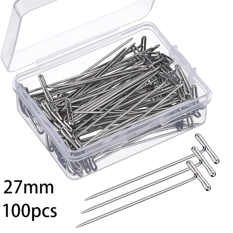 20/100Pcs Stainless Steel T Pi - Craft Embellishment Storage recension och pris